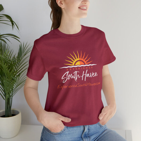 Experience South Haven - Unisex Jersey Short Sleeve Tee - Image 153