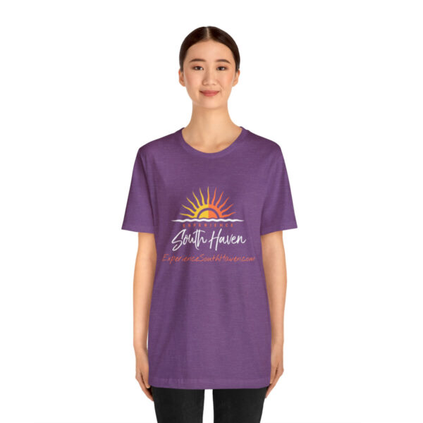 Experience South Haven - Unisex Jersey Short Sleeve Tee - Image 4