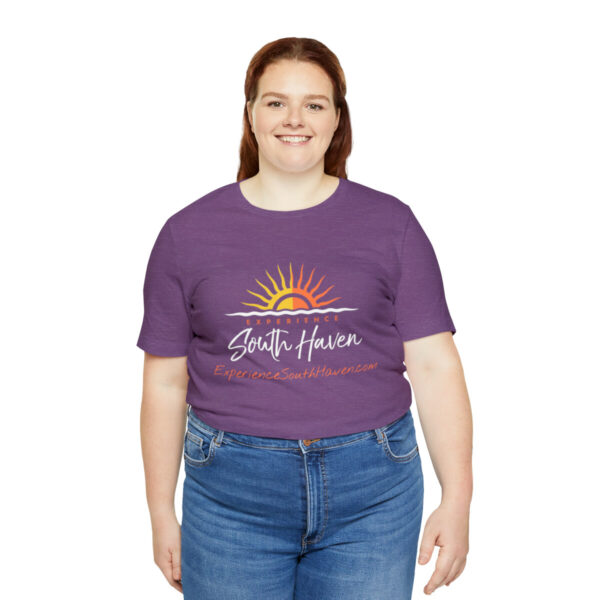 Experience South Haven - Unisex Jersey Short Sleeve Tee - Image 8