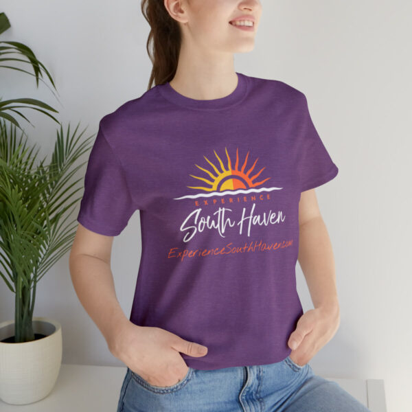 Experience South Haven - Unisex Jersey Short Sleeve Tee - Image 9