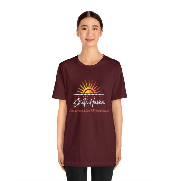Experience South Haven - Unisex Jersey Short Sleeve Tee - Image 136