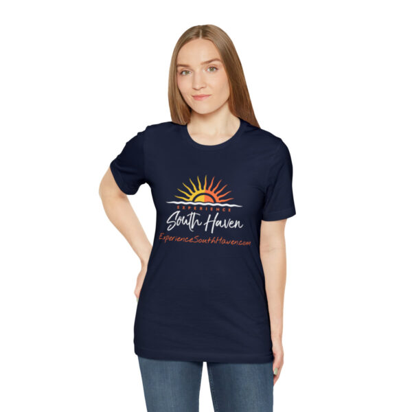 Experience South Haven - Unisex Jersey Short Sleeve Tee - Image 126