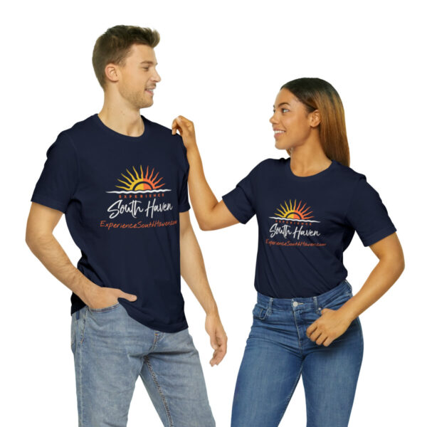 Experience South Haven - Unisex Jersey Short Sleeve Tee - Image 130