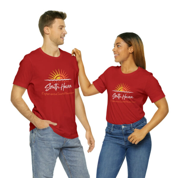 Experience South Haven - Unisex Jersey Short Sleeve Tee - Image 166