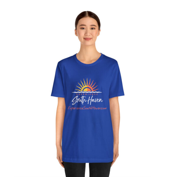 Experience South Haven - Unisex Jersey Short Sleeve Tee - Image 100