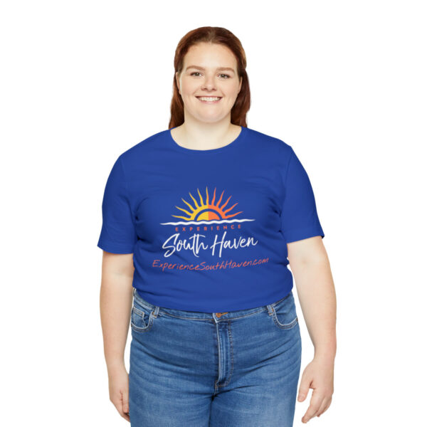 Experience South Haven - Unisex Jersey Short Sleeve Tee - Image 104