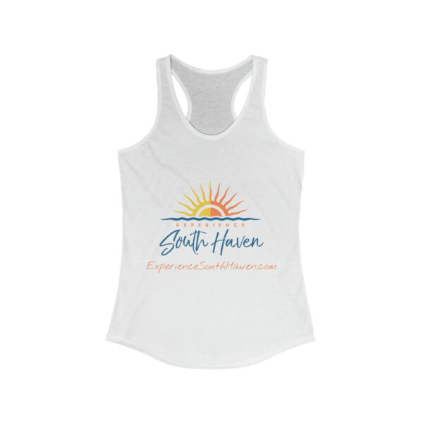 Experience South Haven - Women's Ideal Racerback Tank - Image 3