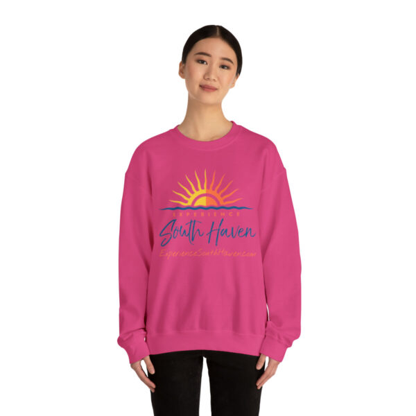 Experience South Haven - Unisex Heavy Blend™ Crewneck Sweatshirt - Image 80
