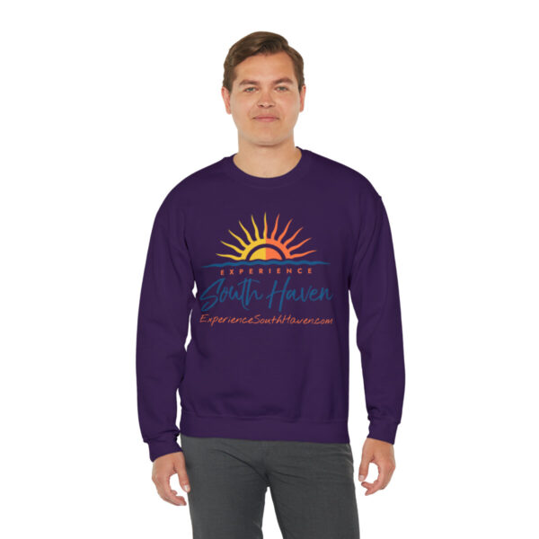 Experience South Haven - Unisex Heavy Blend™ Crewneck Sweatshirt - Image 75