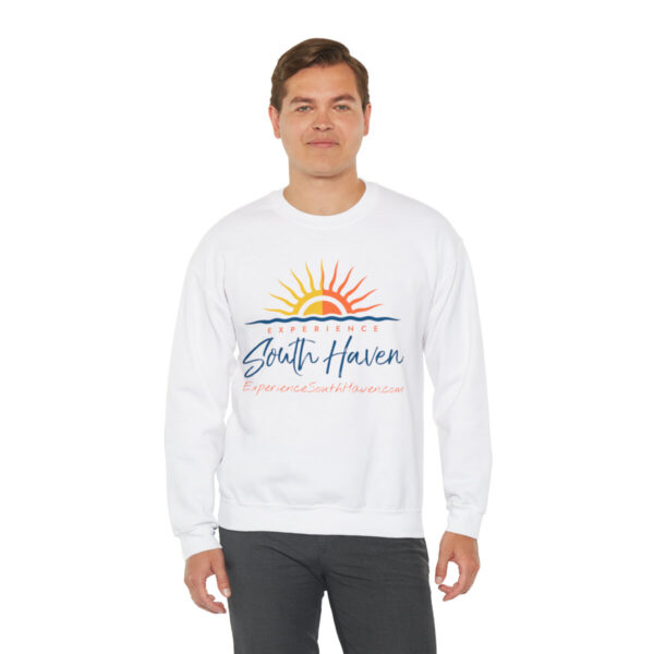Experience South Haven - Unisex Heavy Blend™ Crewneck Sweatshirt - Image 12