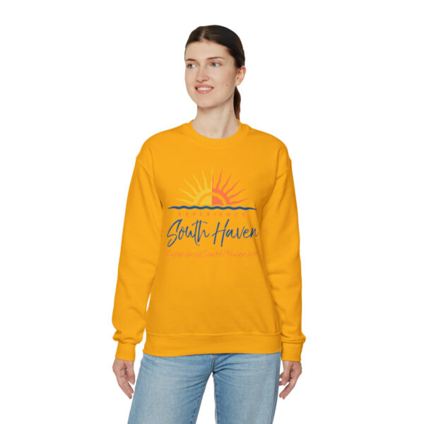 Experience South Haven - Unisex Heavy Blend™ Crewneck Sweatshirt - Image 41