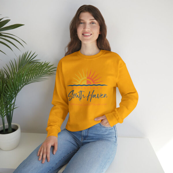 Experience South Haven - Unisex Heavy Blend™ Crewneck Sweatshirt - Image 42