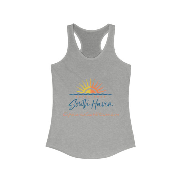 Experience South Haven - Women's Ideal Racerback Tank - Image 7