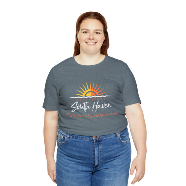 Experience South Haven - Unisex Jersey Short Sleeve Tee - Image 116