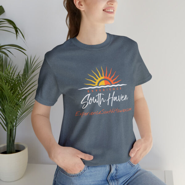 Experience South Haven - Unisex Jersey Short Sleeve Tee - Image 117