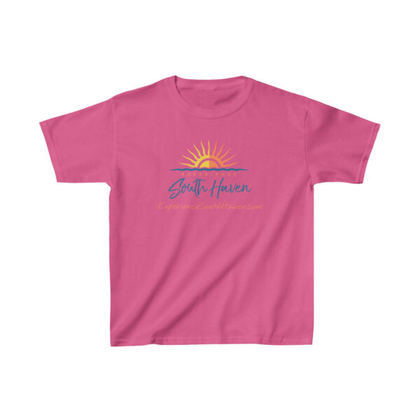 Experience South Haven - Kids Heavy Cotton™ Tee - Image 35