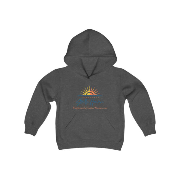 Experience South Haven - Youth Heavy Blend Hooded Sweatshirt - Image 19