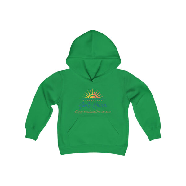 Experience South Haven - Youth Heavy Blend Hooded Sweatshirt - Image 17