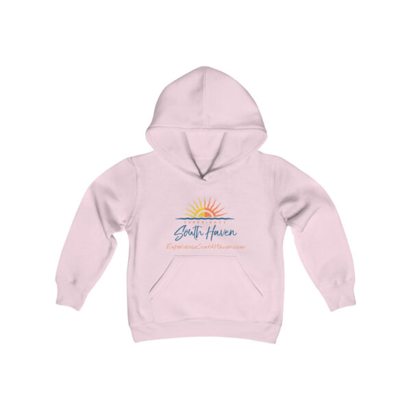 Experience South Haven - Youth Heavy Blend Hooded Sweatshirt - Image 27