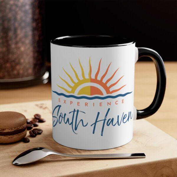 Experience South Haven - Accent Coffee Mug, 11oz - Image 8