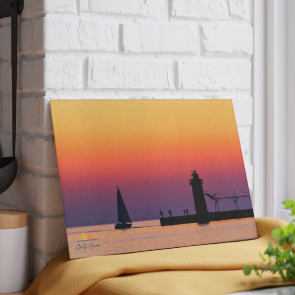 Experience South Haven - Glass Cutting Board - Image 11