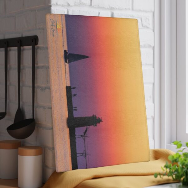 Experience South Haven - Glass Cutting Board - Image 6