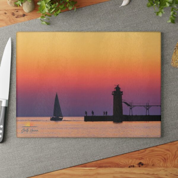Experience South Haven - Glass Cutting Board