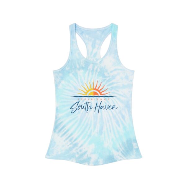 Experience South Haven - Tie Dye Racerback Tank Top - Image 2