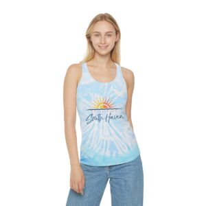 Experience South Haven - Tie Dye Racerback Tank Top