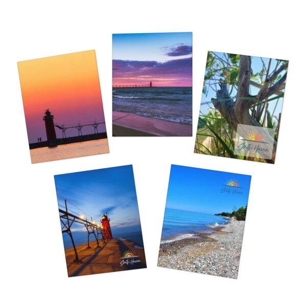 Experience South Haven - Multi-Design Greeting Cards (5-Pack) - Image 2