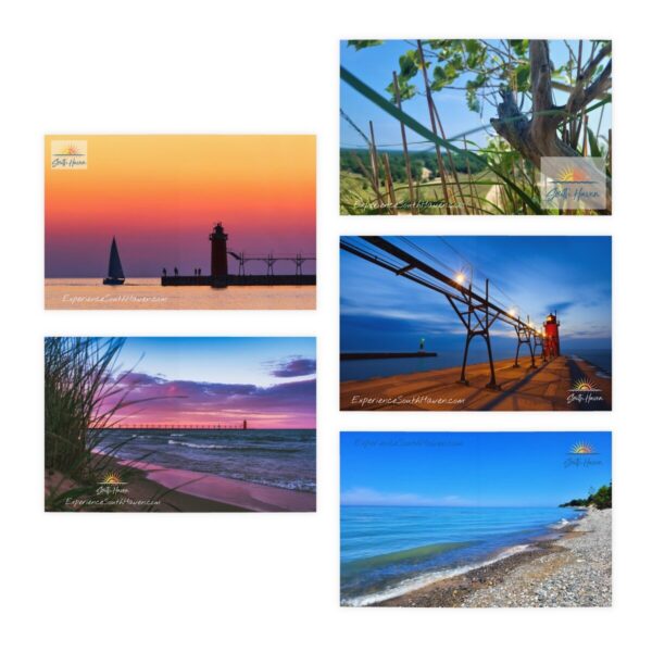 Experience South Haven - Multi-Design Greeting Cards (5-Pack) - Image 3