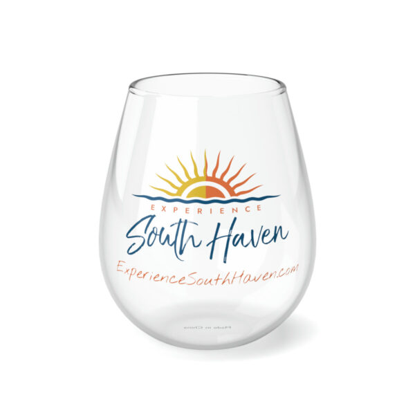 Experience South Haven - Stemless Wine Glass, 11.75oz - Image 2