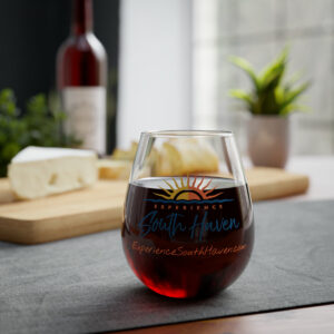 Experience South Haven - Stemless Wine Glass, 11.75oz